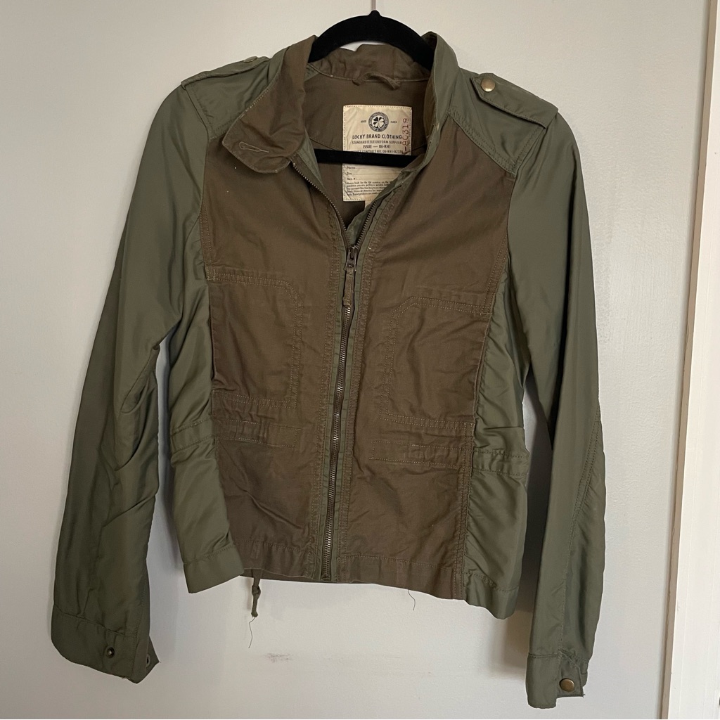 Lucky Brand Army Style Jacket Lucky Brand Army Style Jacket